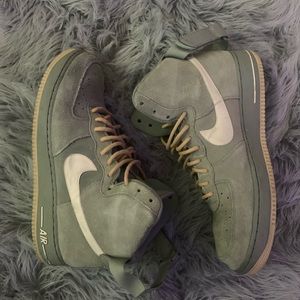 Nike Air Force 1 High, Wolf Grey/Gum